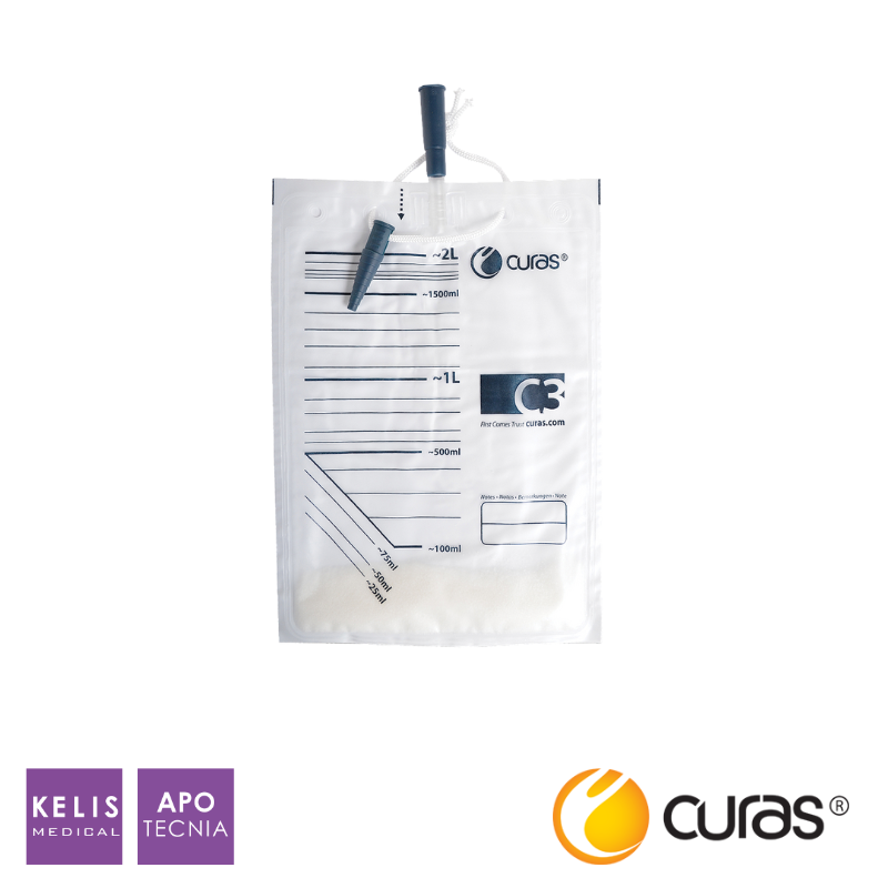 Poche de vidange C3 avec gélifiant SAP | CURAS