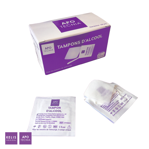 Tampon d’alcool 70% | APOTECNIA